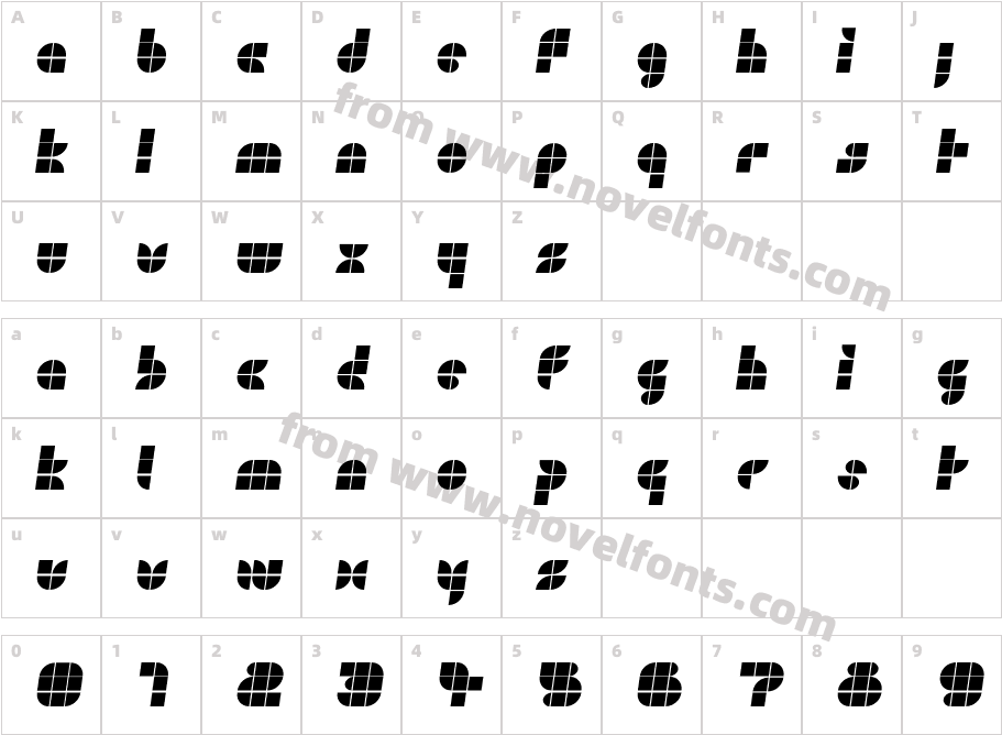 Unit3 XtraCharacter Map