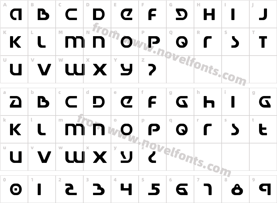 Universal JackCharacter Map