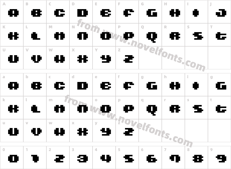 BM dumpling A9Character Map