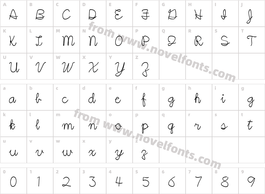 UrbanScrawlCharacter Map