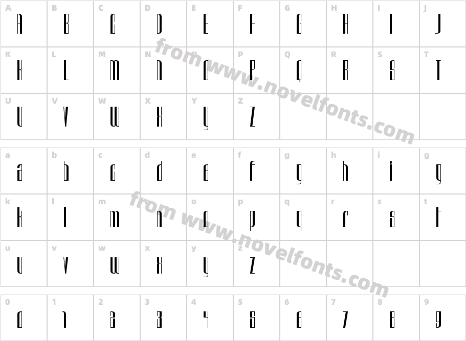 Urkelian Television DynastyCharacter Map