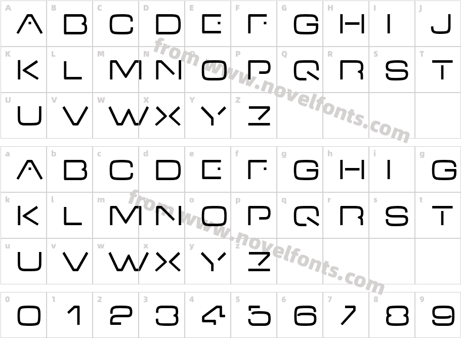 V-DubCharacter Map