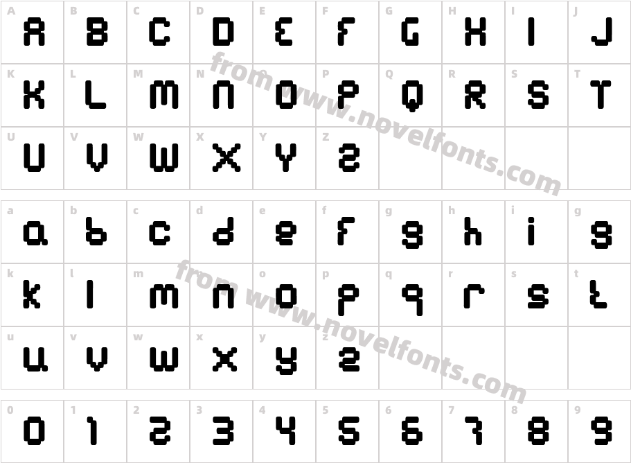 BN EmulatorCharacter Map