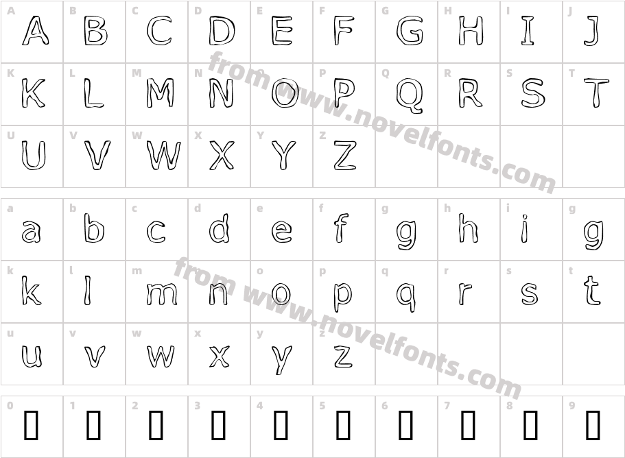 VOpenCharacter Map