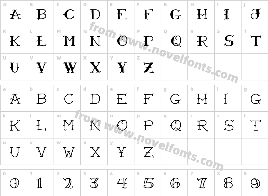 VTC-FreehandTattooOneCharacter Map