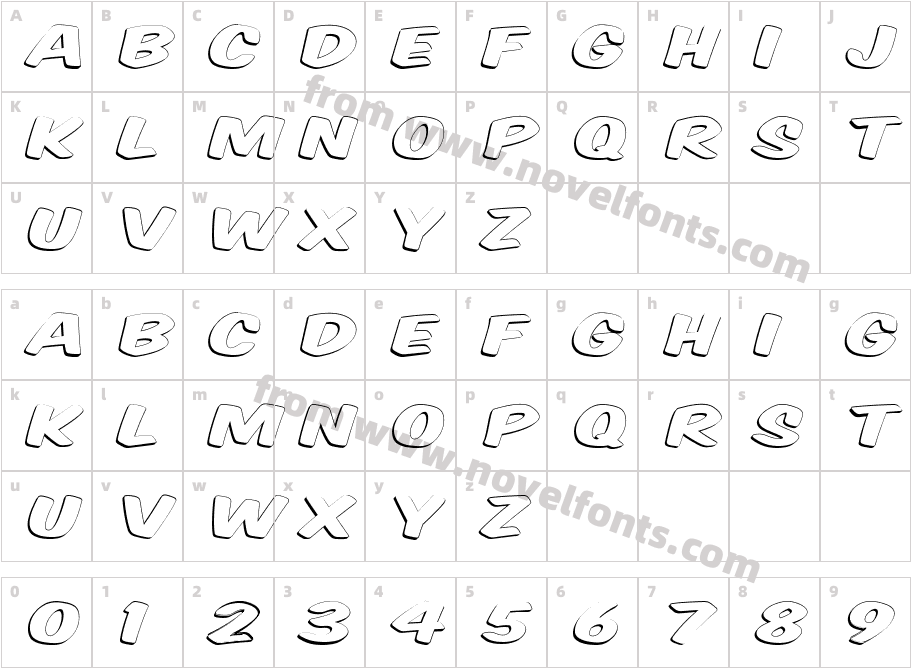 VTCSuperMarketSaleOpenDisplayCharacter Map