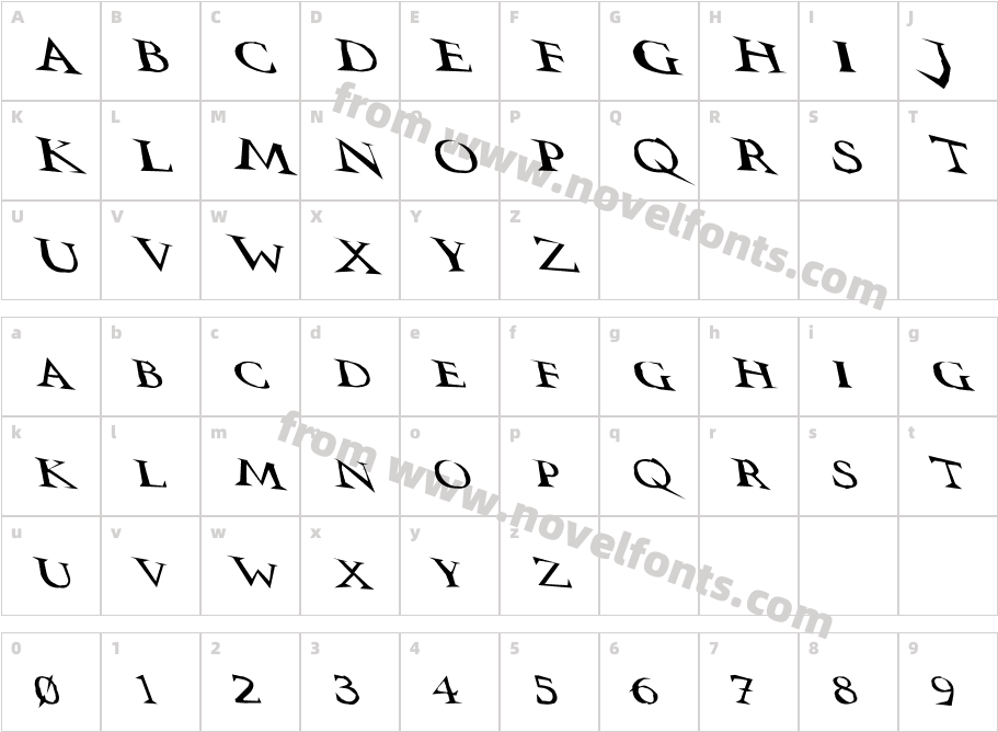 VTCSwitchbladeRomanceSloppyDrunkCharacter Map