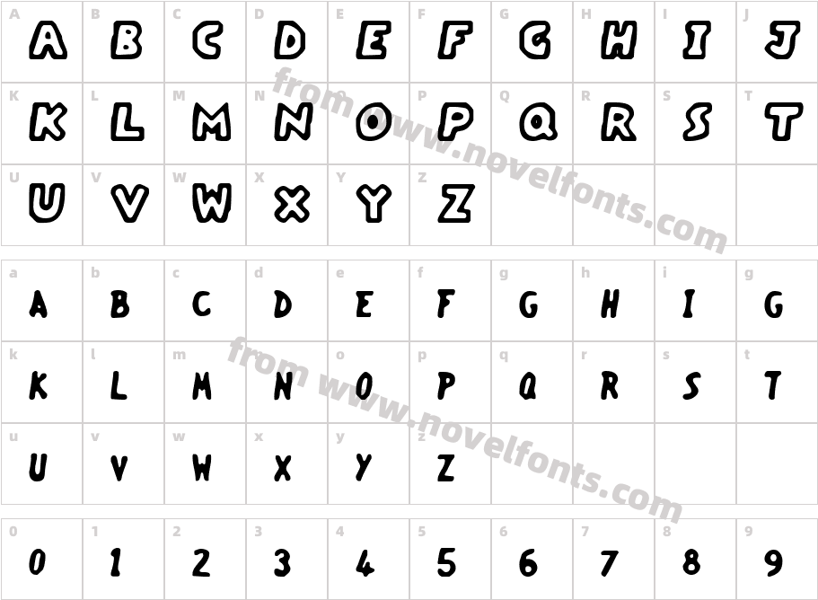 Vacant Capz BRKCharacter Map