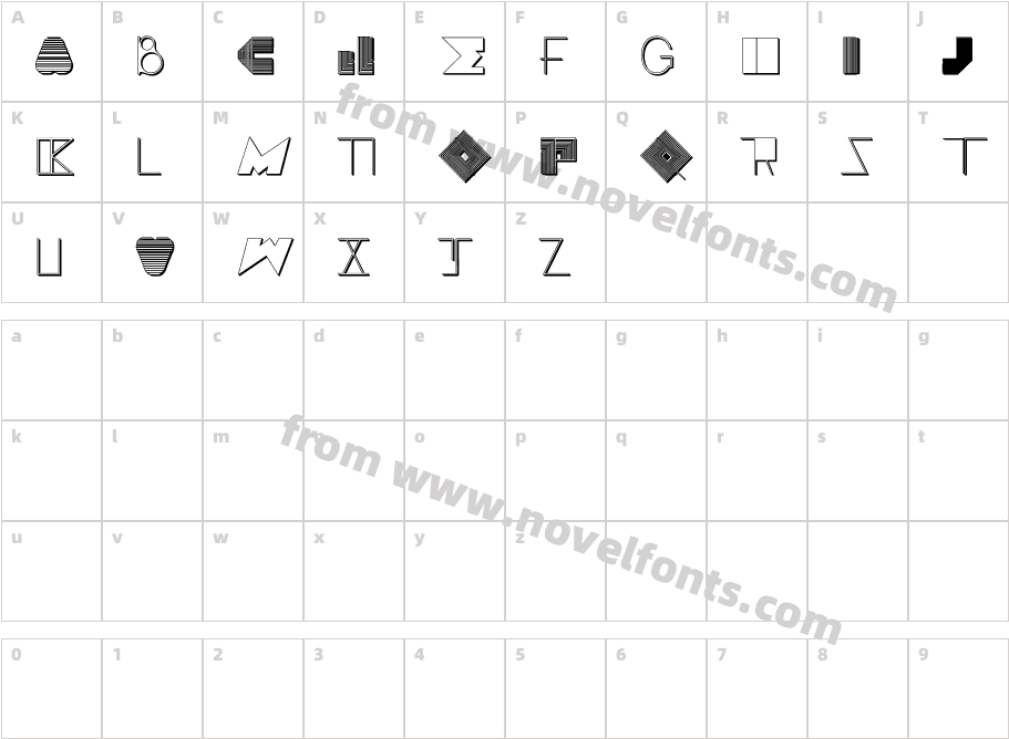 BOSS MCharacter Map