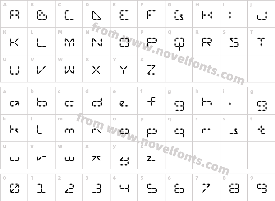 Vanguard III AOE BoldCharacter Map