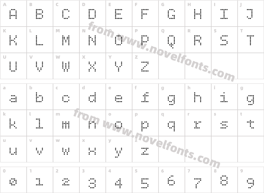 BPdotsDiamondCharacter Map