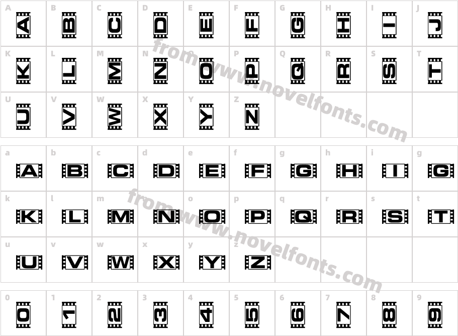 Vedette BlancheCharacter Map