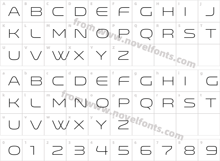 Venera300Character Map