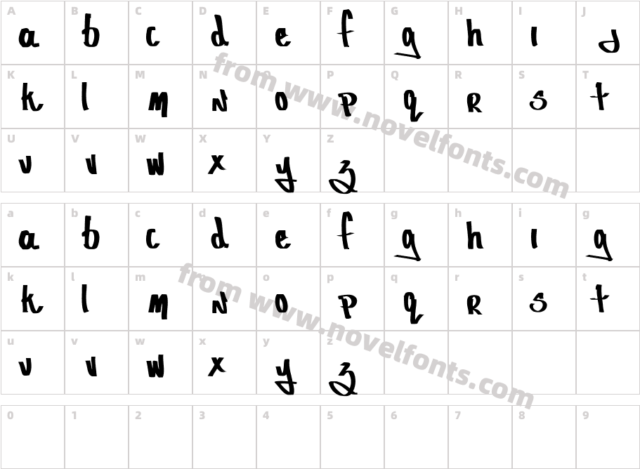 Viande FuméeCharacter Map