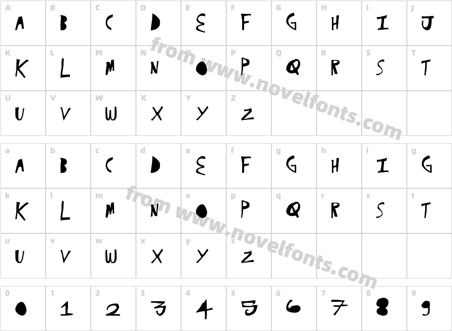 VictoryCutCharacter Map