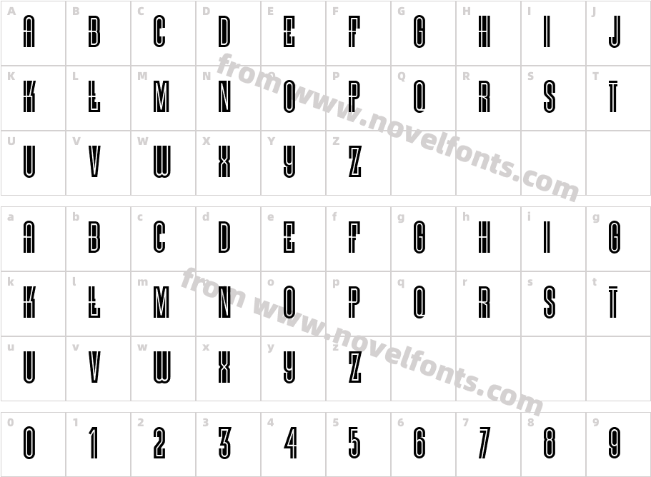 Vielle Varsovie NFCharacter Map