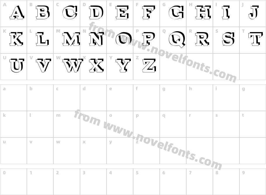 BROKEN DEPTH demoCharacter Map