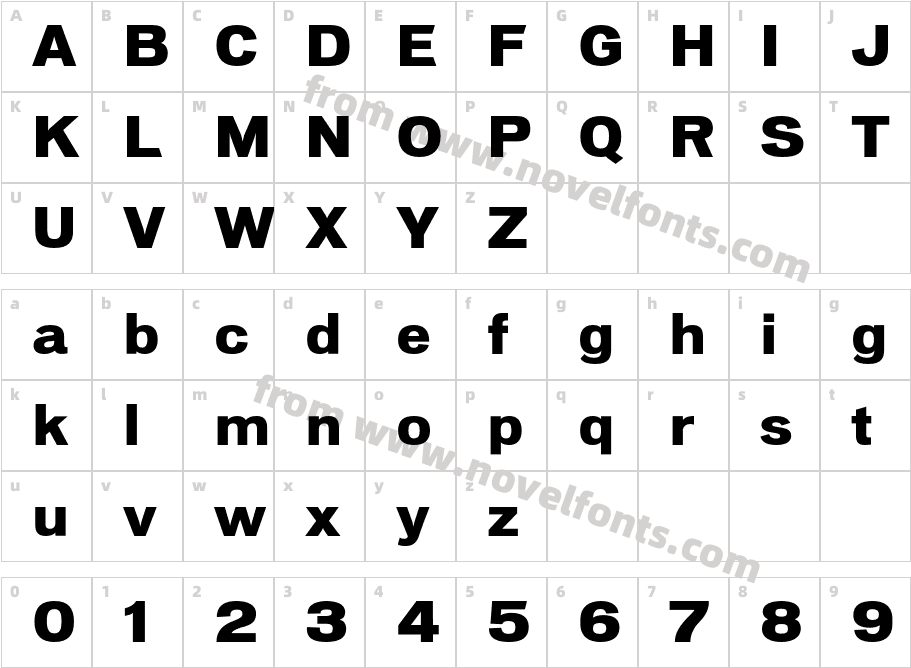 Vonnes ExCharacter Map