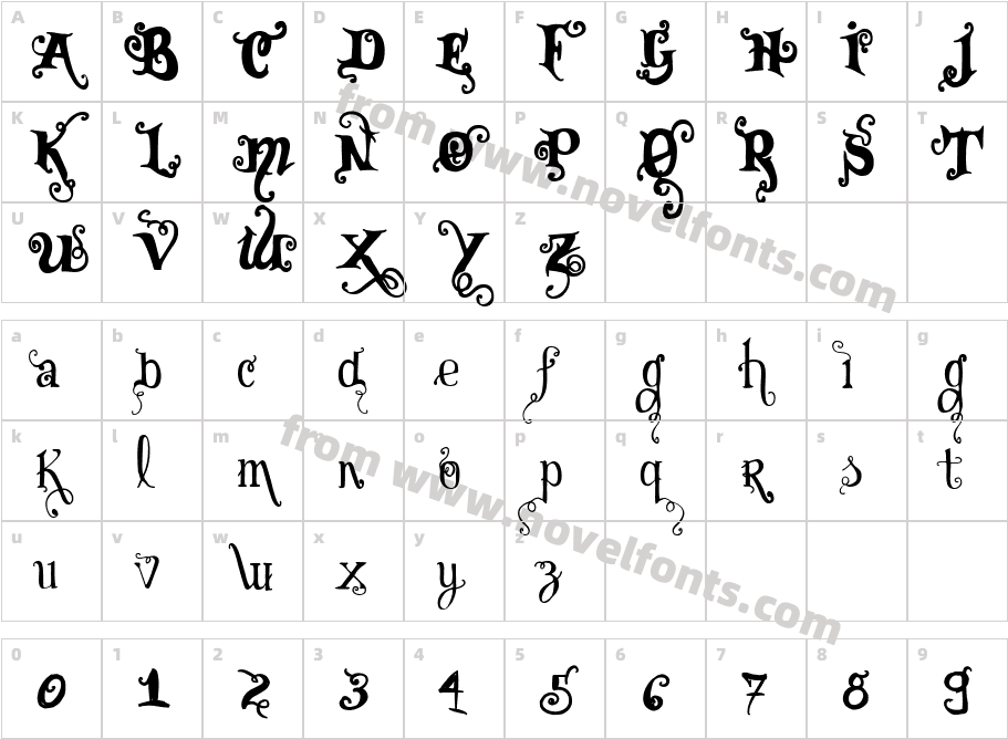 Vtks BlackCharacter Map