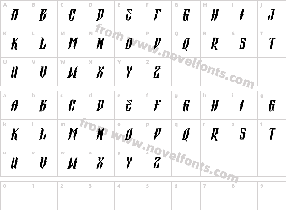 Vtks Morphetics 2Character Map