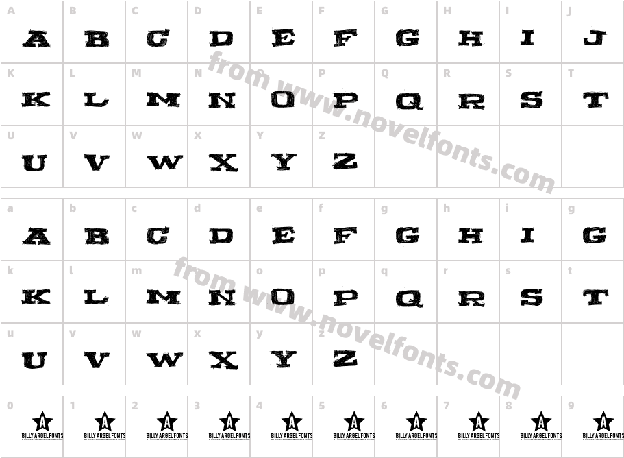 WANNABEMECharacter Map