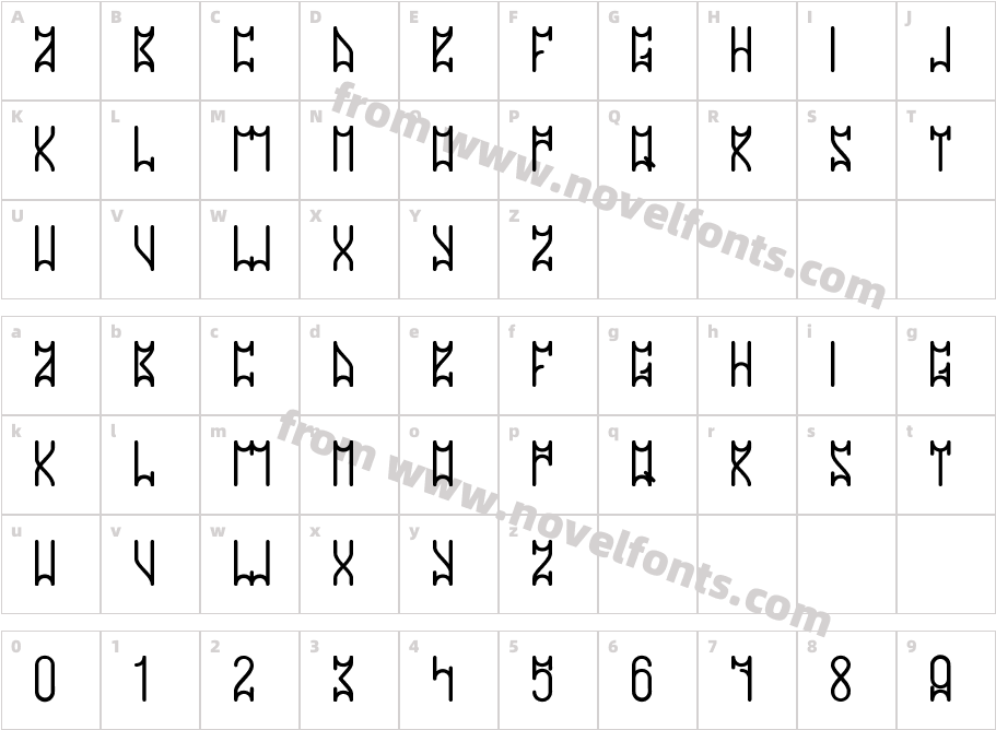 WARRIORZ 73 RegularCharacter Map