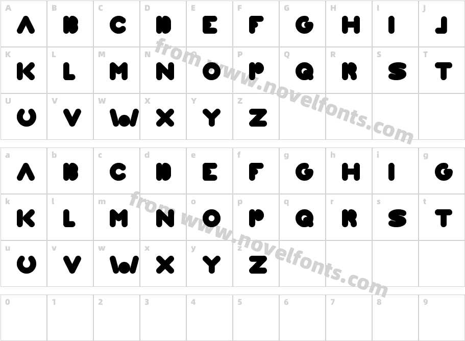 WEKNOW WORLDCharacter Map