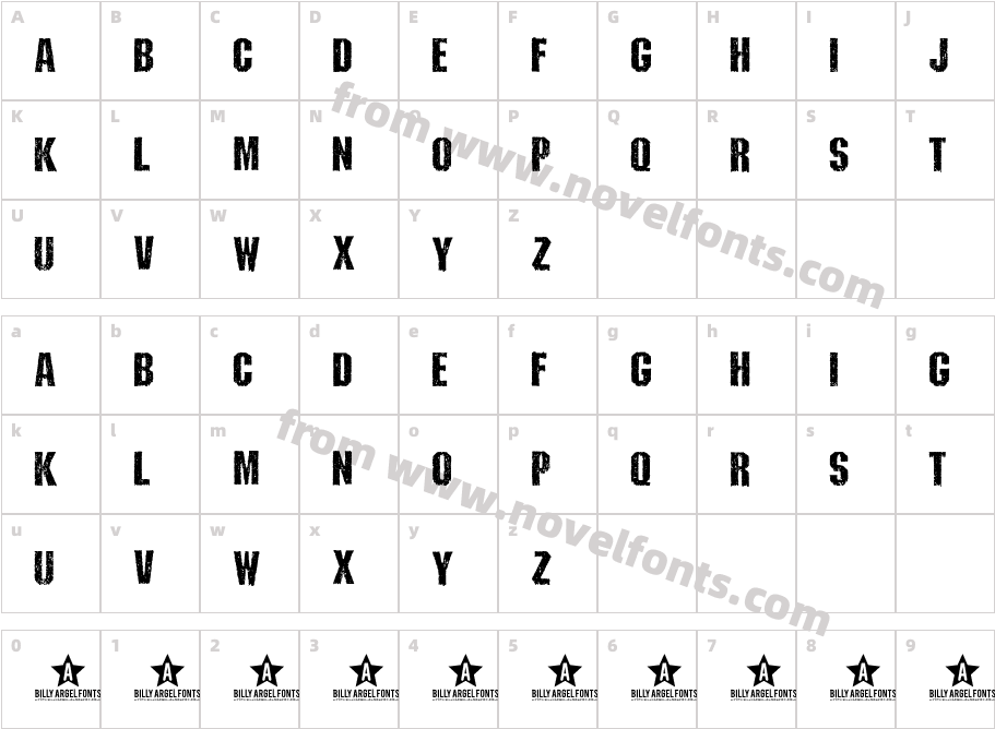 WHYCharacter Map