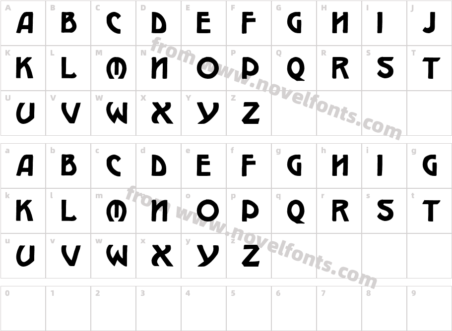 WJPearce213Character Map