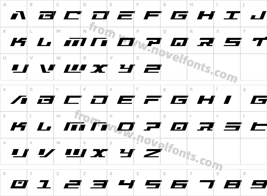 War Machine ExpandedCharacter Map