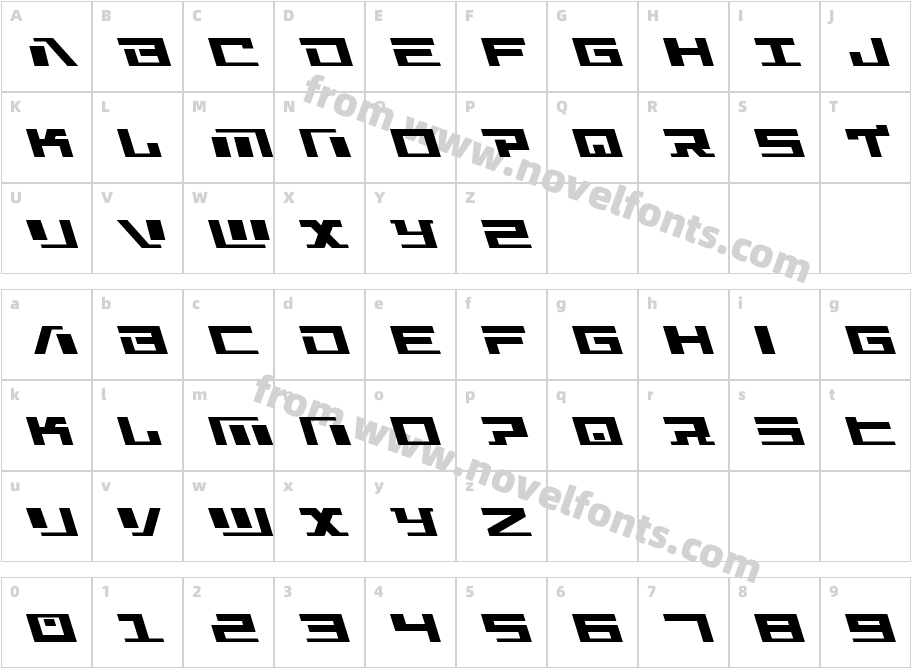 War Machine LeftalicCharacter Map