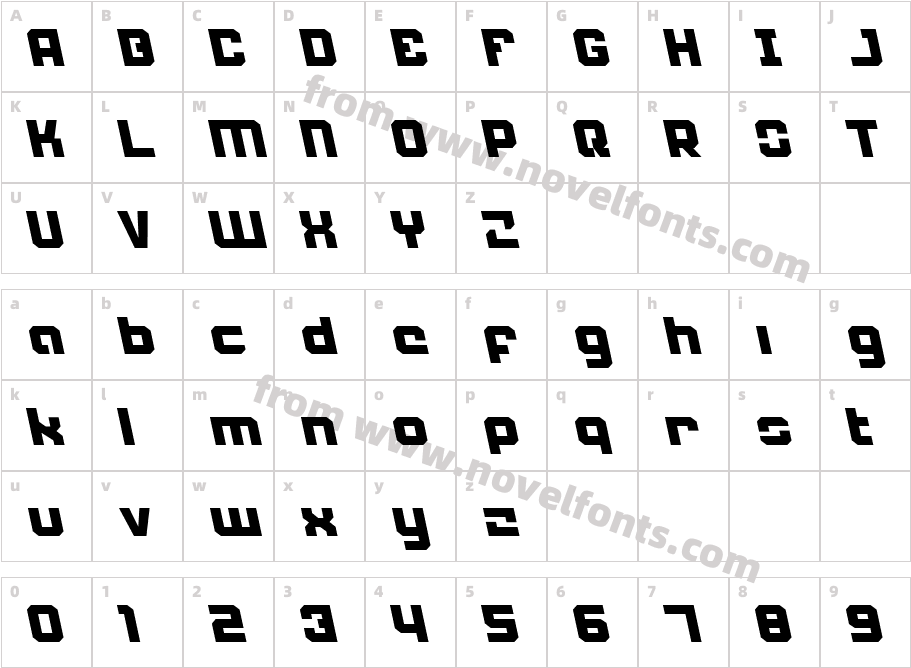 Weaponeer LeftalicCharacter Map