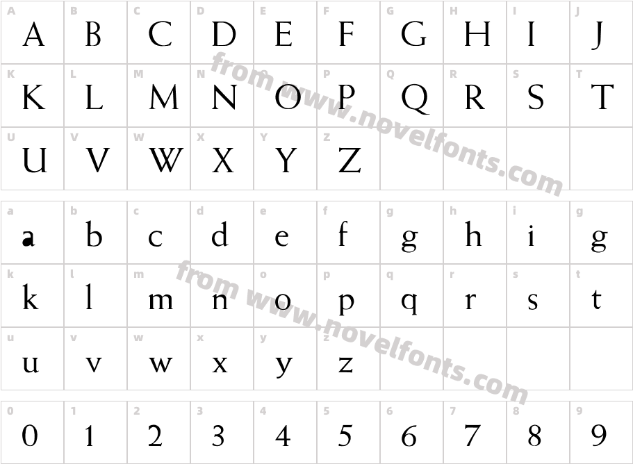 Weiss-NormalCharacter Map