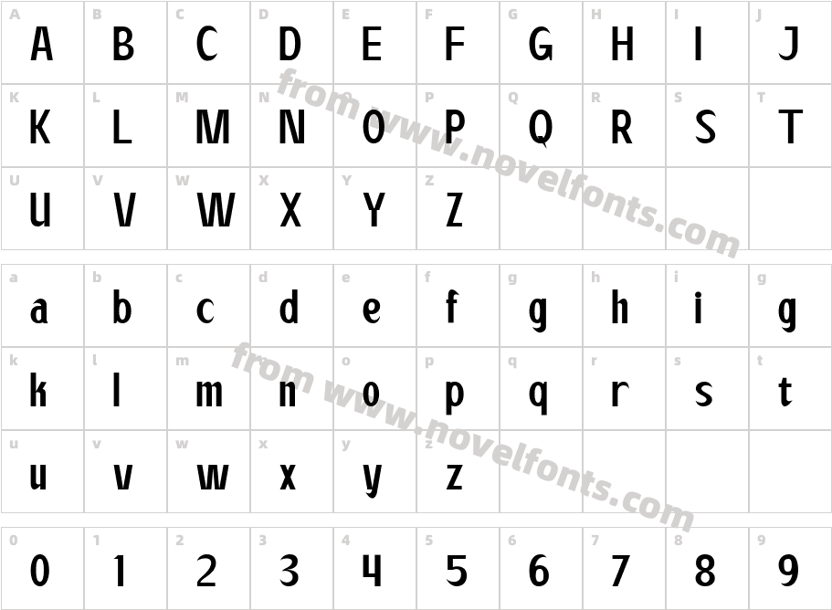 Welanger Kesley DemoCharacter Map