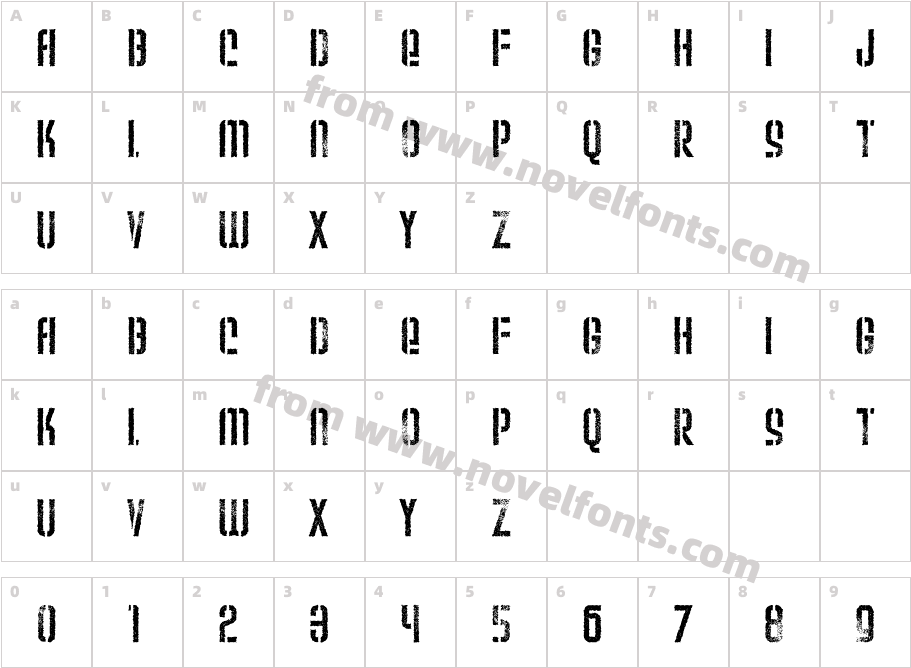 Weltron UrbanCharacter Map