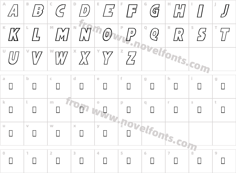 Wham!Character Map