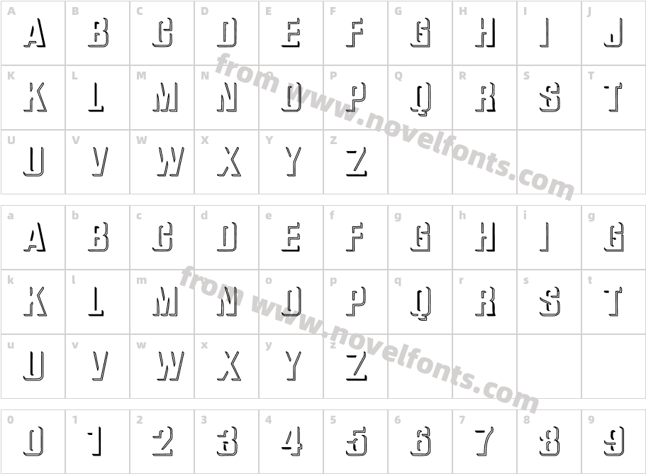 WhatA Relief HollowCharacter Map