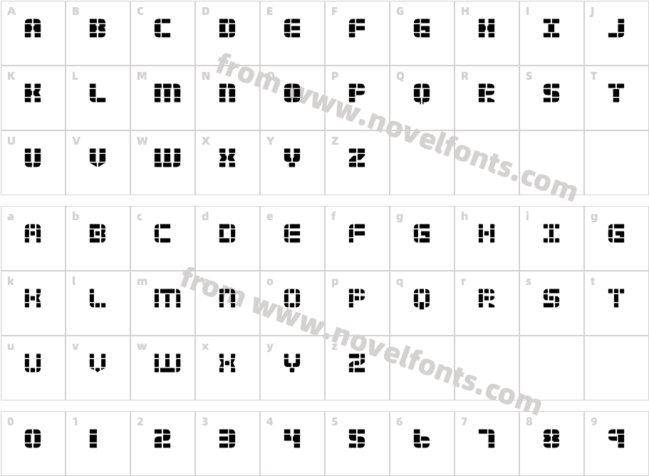 2TechCharacter Map