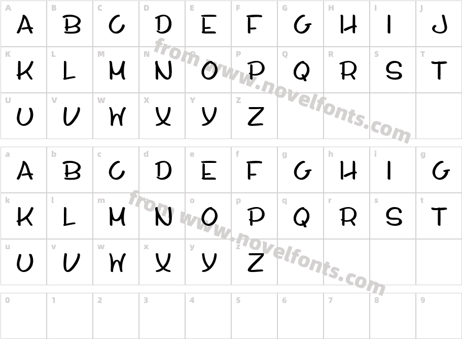 Whiteboard Modern DemoCharacter Map