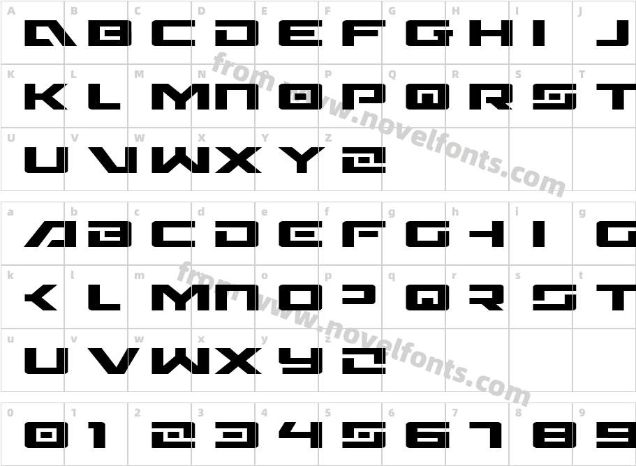 Wildcard ExpandedCharacter Map