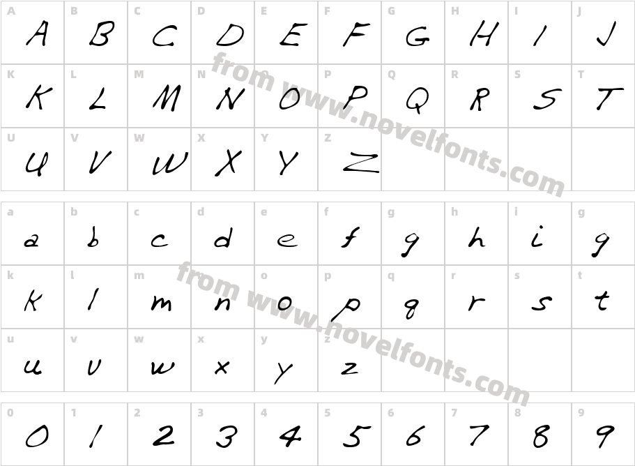 WilsonsHand-PlainCharacter Map