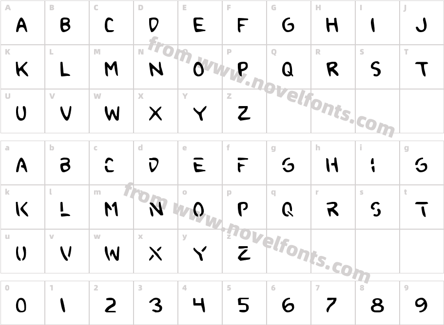 2ToonCharacter Map