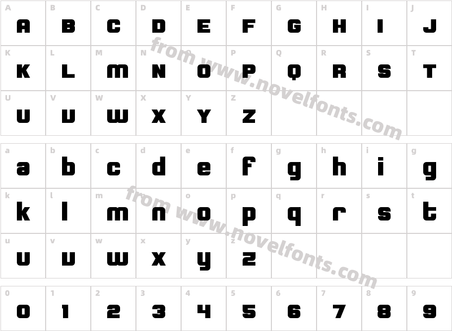 BackstreetCharacter Map