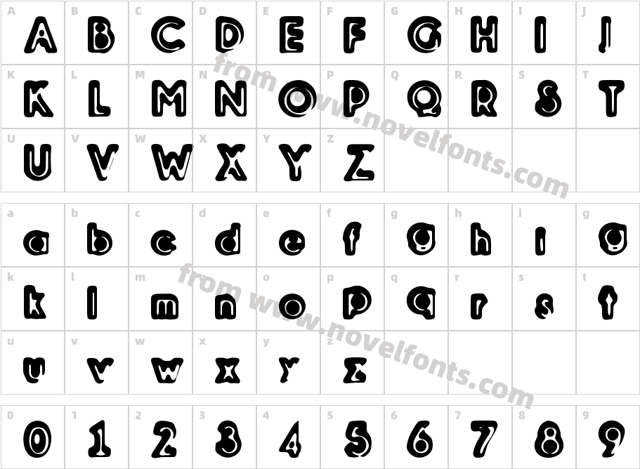 Woodcutter RelieveCharacter Map