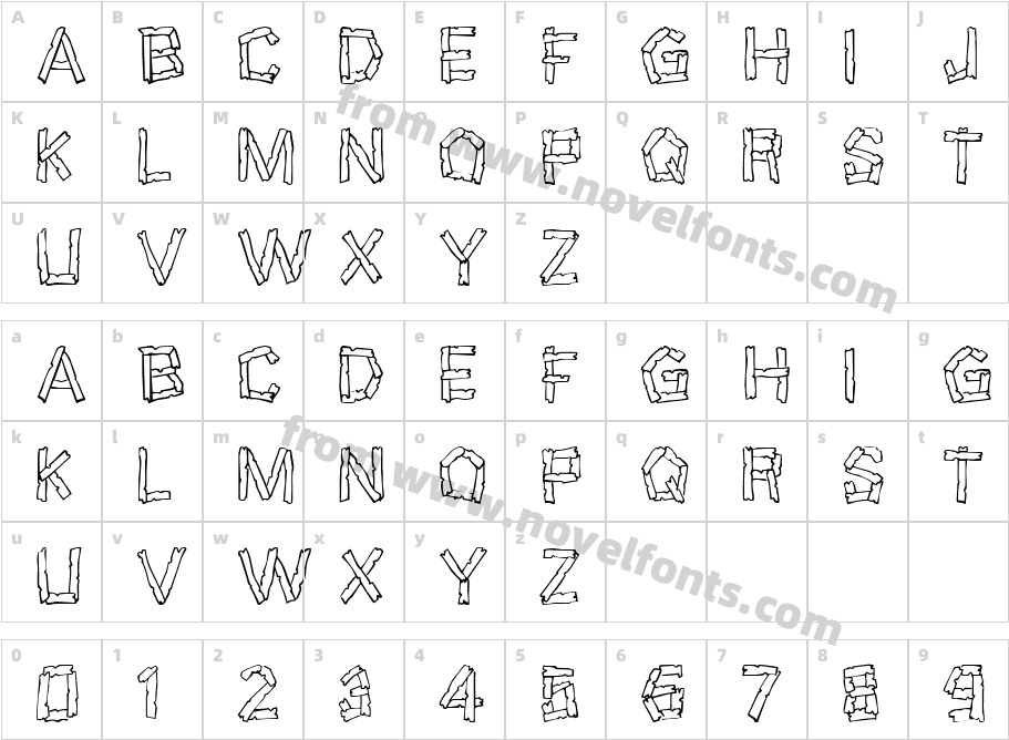 WreckageCharacter Map