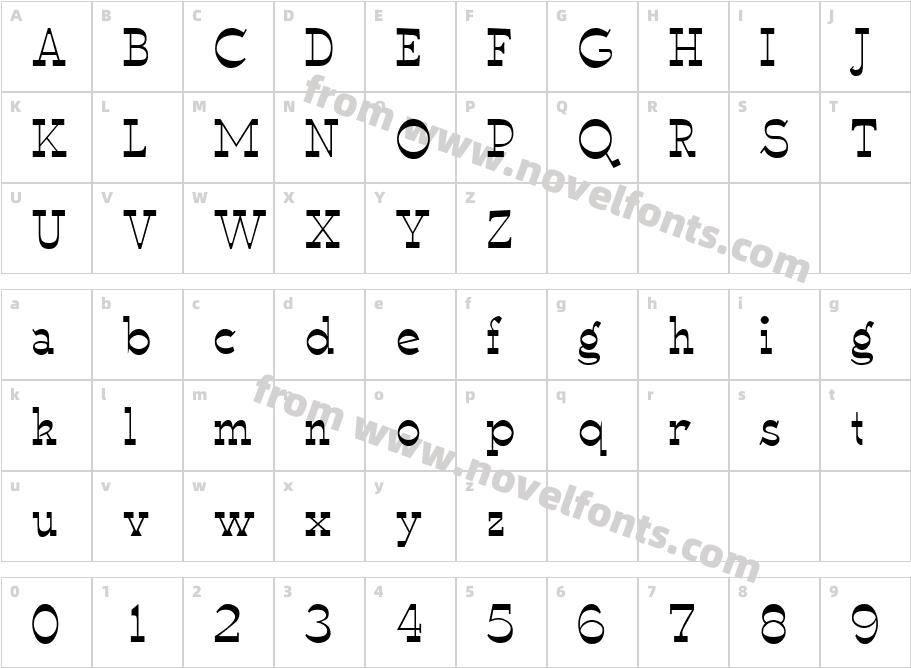 WyomingSpaghetti PlainCharacter Map