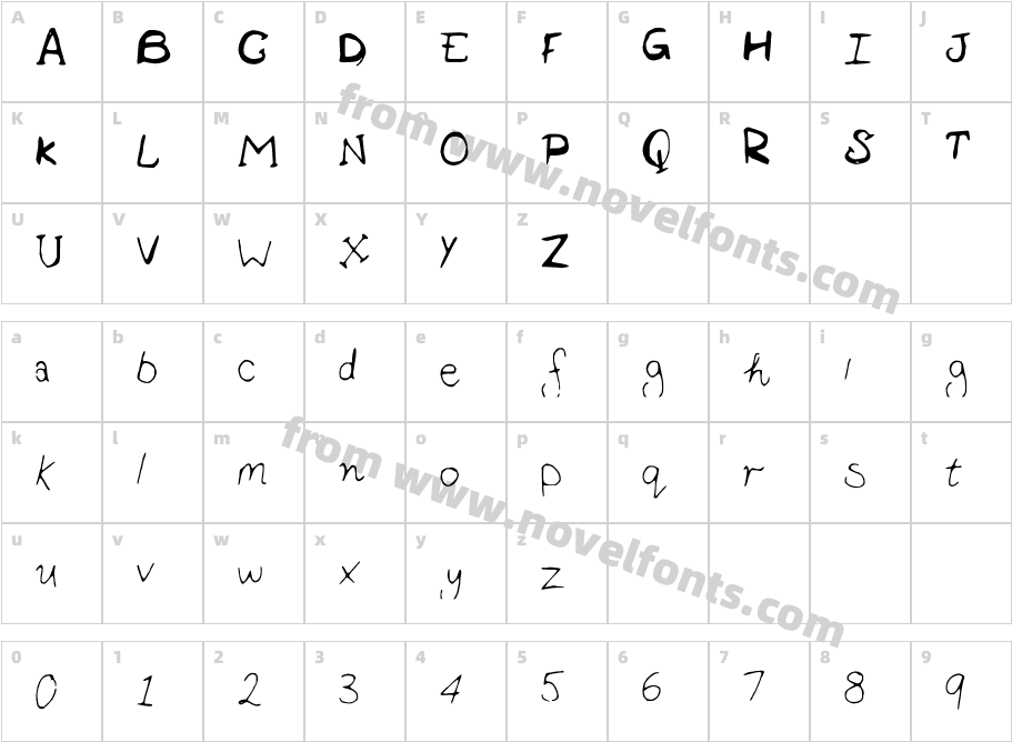 X_Is_My_LifeCharacter Map