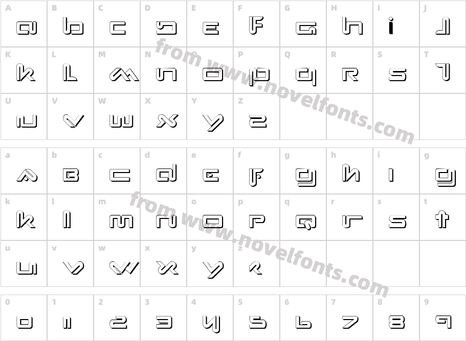 Xephyr ShadowCharacter Map