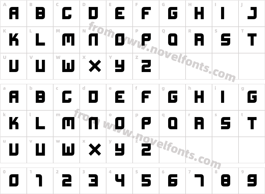 XifictionCharacter Map