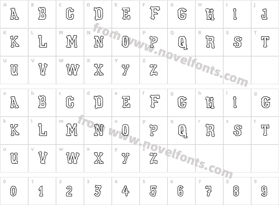 Xilo Galdino CastCharacter Map